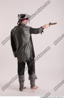  JACK PIRATE STANDING POSE WITH GUN